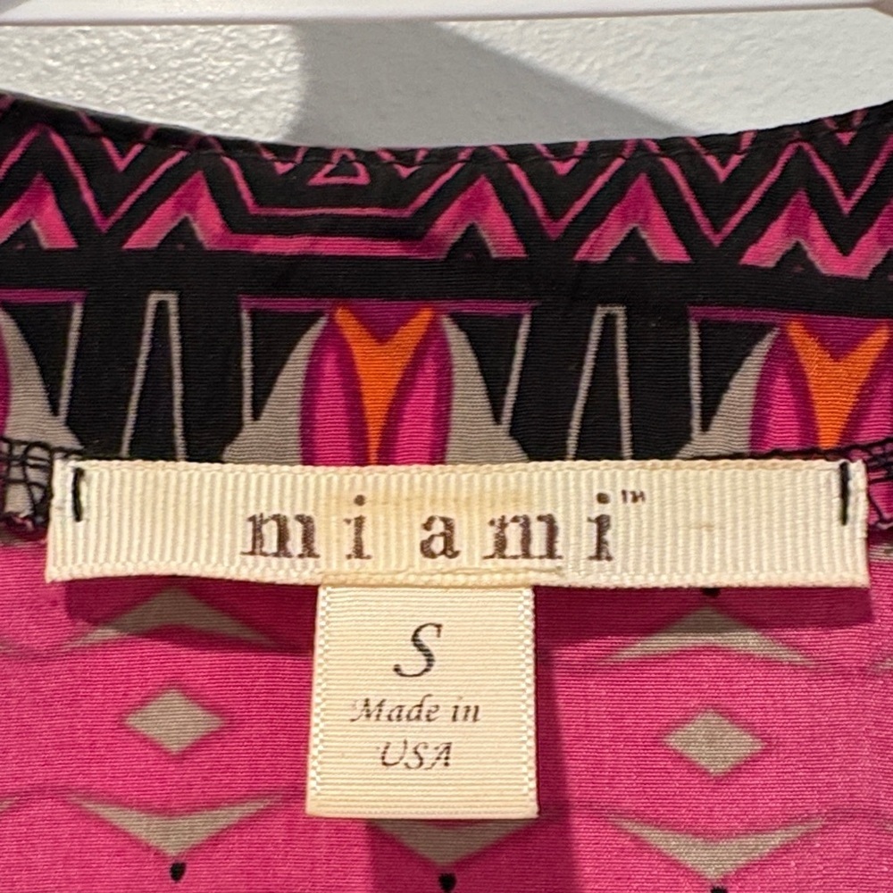 Miami Multicolor Geometric Blouse - Picture 2 of 6